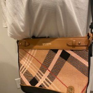 Spartina 449 Telfair Bella Bag in pink and black